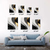 different size wall art canvas modern abstract lines