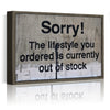 coffee frame banksys statement canvas print