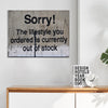 banksys statement wall art canvas print