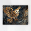 Wall Art Print Flying Owl