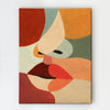wall art decor abstract woman face