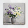 wall art colorful flowers