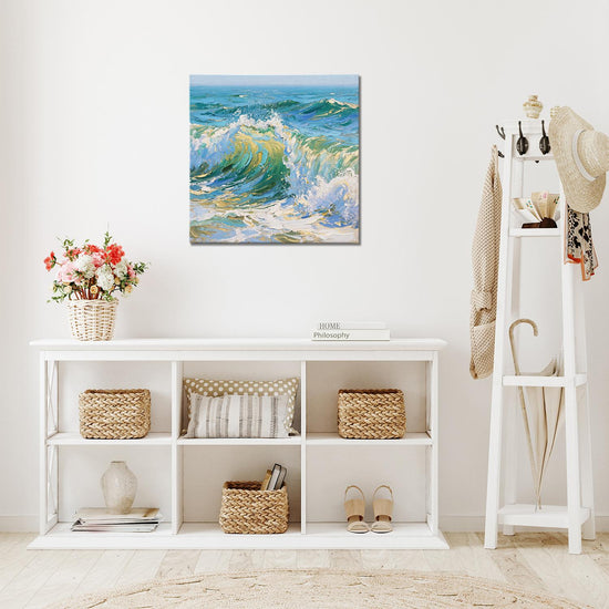 wall art canvas ocean waves